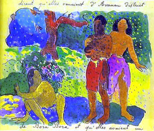  Paul Gauguin The Messengers of Oro - Art Print