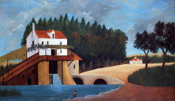  Henri Rousseau A Mill - Art Print