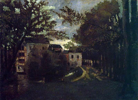  Camille Pissarro The Mill at La Roche Goyon - Art Print