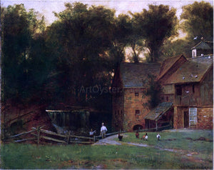  Thomas Worthington Whittredge The Mill, Simsbury, Conn. - Art Print