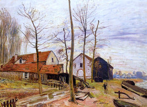  Alfred Sisley The Mills of Moret, Sunrise - Art Print