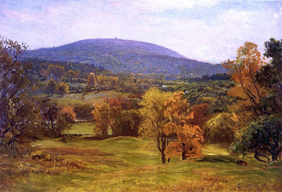  John Joseph Enneking The Milton Blue Hills - Art Print