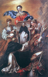  Giovanni Benedetto Castiglione The Miracle of Soriano - Art Print