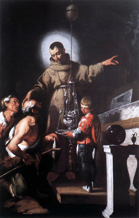  Bernardo Strozzi The Miracle of St Diego of Alcantara - Art Print