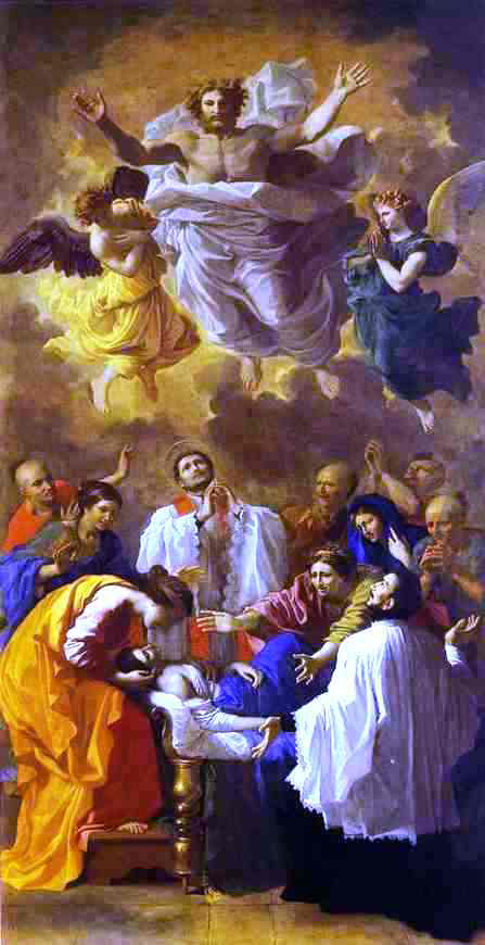  Nicolas Poussin The Miracle of St. Francis Xavier - Art Print