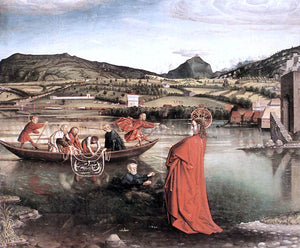  Konrad Witz The Miraculous Draught of Fishes - Art Print