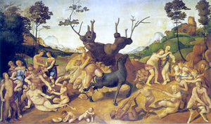  Piero Di Cosimo The Misfortunes of Silenus - Art Print