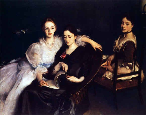  John Singer Sargent The Misses Vickers - Art Print