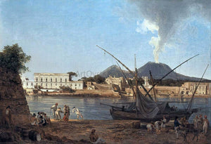  Joseph Rebell The Mole at Portici - Art Print