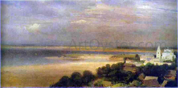  Alexei Kondratevich Savrasov The Monastery of the Caves Near Nizhny Novgorod - Art Print