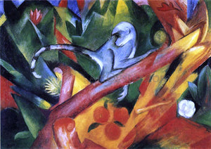  Franz Marc The Monkey - Art Print