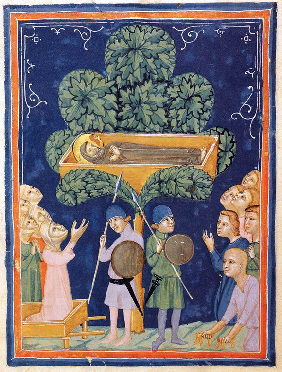  Pacino Di Bonaguida The Morgan Codex (Folio 37) - Art Print