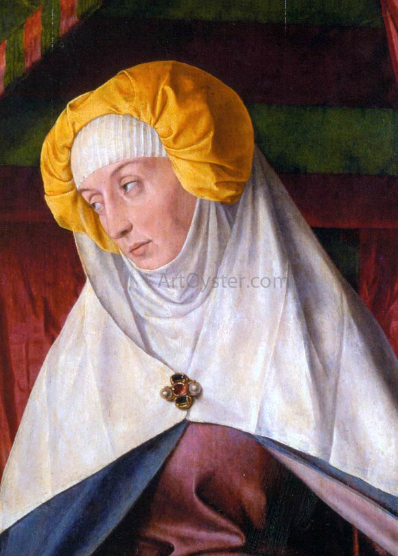  Master of Moulins The Moulins Triptych (detail of the right shutter) - Art Print