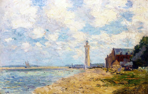  Albert Lebourg The Mouth of the Seine, Honfleur - Art Print