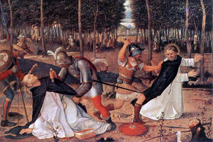  Giovanni Bellini The Murder of St Peter the Martyr - Art Print