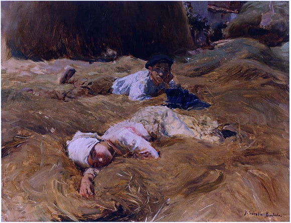  Joaquin Sorolla Y Bastida The Nap, Asturias - Art Print