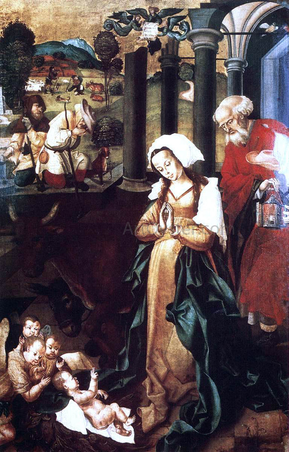  Master M S The Nativity - Art Print