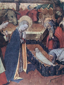  Bernat Martorell The Nativity (detail) - Art Print