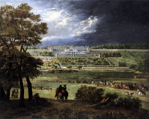  Adam Frans Van Der Meulen The New Chateau at Saint-Germain-en-Laye - Art Print