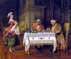  Francois Brunery The New Servant - Art Print