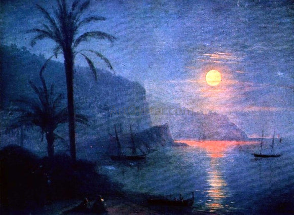  Ivan Constantinovich Aivazovsky The Nice at Night - Art Print