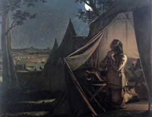  Augustus Leopold Egg The Night Before Naseby - Art Print