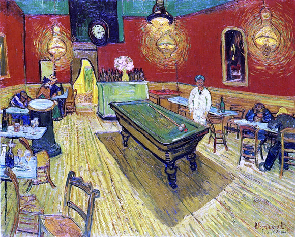  Vincent Van Gogh A Night Cafe - Art Print