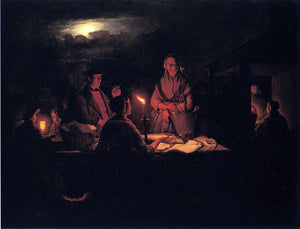  Petrus Van Schendel The Night Market - Art Print