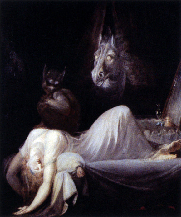  John Henry Fuseli The Nightmare - Art Print