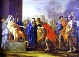  Nicolas Poussin The Noble Deed of Scipio - Art Print