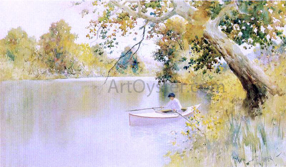  Paul Sawyier The North Elkhorn Mill Pond - Art Print