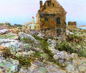  Frederick Childe Hassam The Norwegian Cottage - Art Print