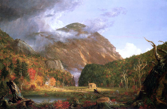  Charles De Wolf Brownell The Notch of the White Mountains (also known as Crawford Notch) - Art Print
