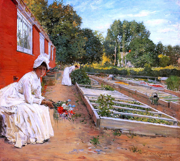  William Merritt Chase The Nursery - Art Print