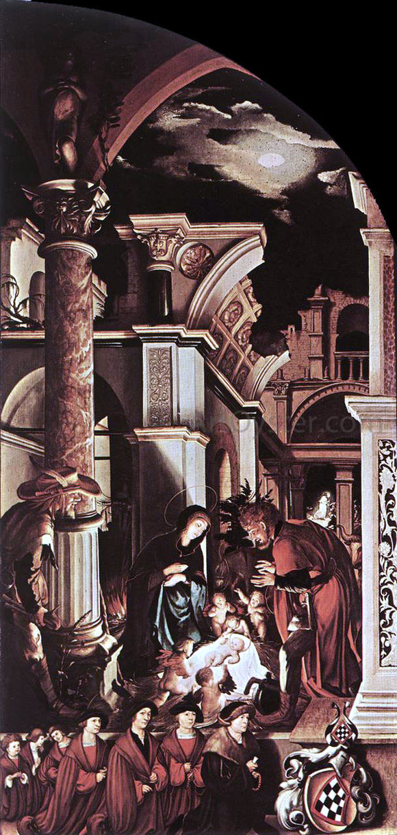  The Younger Hans Holbein The Oberried Altarpiece (right wing) - Art Print