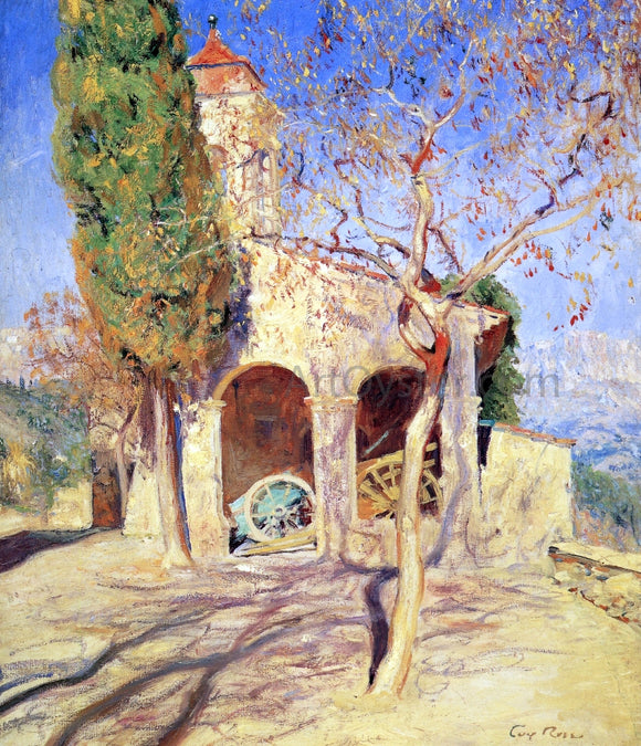  Guy Orlando Rose The Old Church at Cagnes - Art Print