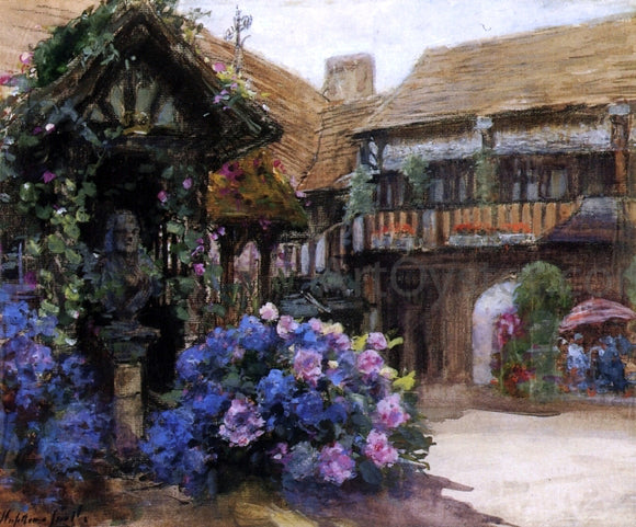  Francis Hopkinson Smith The Old Corridor: Inn of William the Conqueror - Art Print