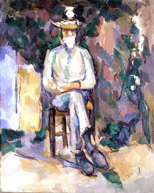  Paul Cezanne The Old Gardener - Art Print