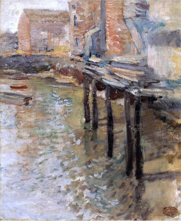  John Twachtman The Old Mill at Cos Cob - Art Print