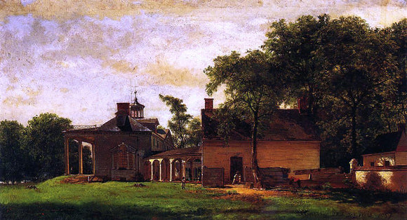  Eastman Johnson The Old Mount Vernon - Art Print