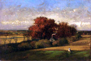  George Inness The Old Oak - Art Print