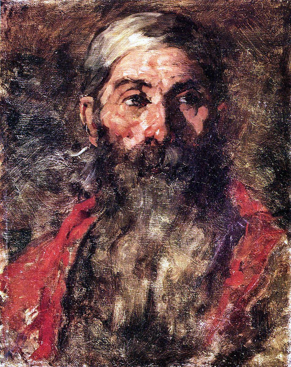  Frank Duveneck The Old Philosopher - Art Print