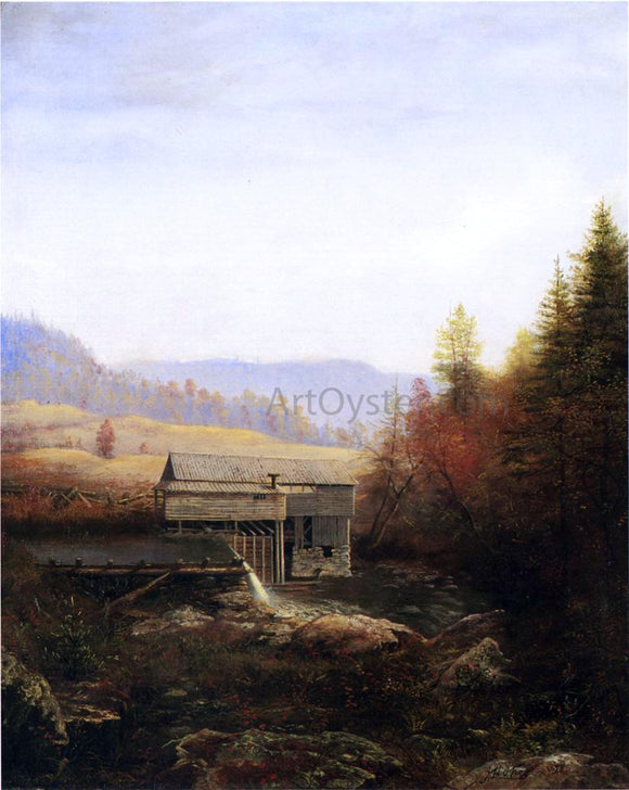  James Hope The Old Saw Mill - Art Print
