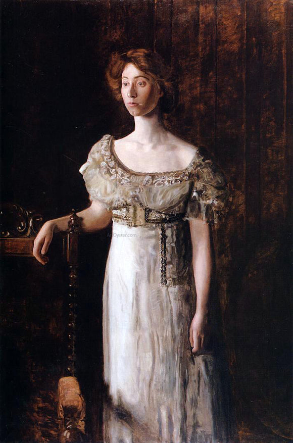  Thomas Eakins The Old-Fashioned Dress (also known as Portrait of Helen Montanverde Parker) - Art Print