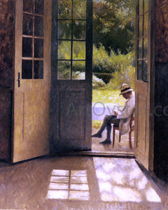  Peter Vilhelm Ilsted The Open Door - Art Print