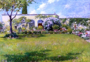  William Merritt Chase The Orangerie - Art Print