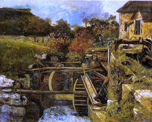  Gustave Courbet Ornans Paper Mill - Art Print