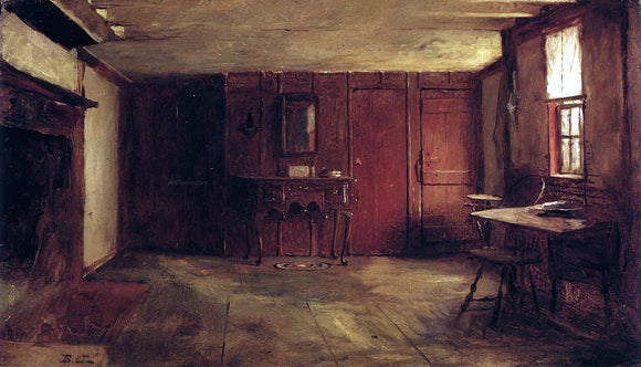  Eastman Johnson The Other Side of Susan Ray's Kitchen - Nantucket - Art Print