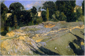  Joaquin Sorolla Y Bastida The Outskirts of Segovia - Art Print