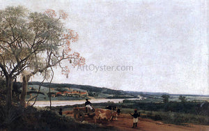  Frans Post The Ox Cart - Art Print